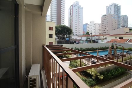 Studio para alugar com 24m², 1 quarto e sem vaga Studio para alugar com 24m², 1 quarto e sem vagaVaranda