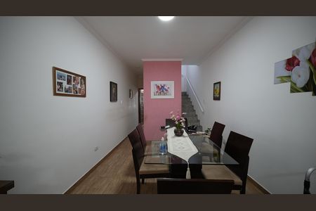 Sala de casa para alugar com 3 quartos, 166m² em Campestre, Santo André