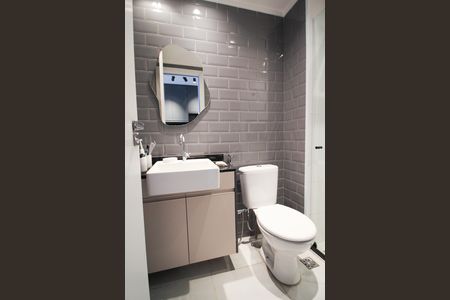 Studio para alugar com 24m², 1 quarto e sem vaga Studio para alugar com 24m², 1 quarto e sem vagaBanheiro