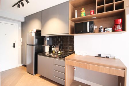Studio para alugar com 24m², 1 quarto e sem vaga Studio para alugar com 24m², 1 quarto e sem vagaCozinha