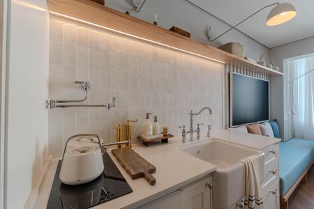 Studio à venda com 23m², 1 quarto e sem vaga Studio à venda com 23m², 1 quarto e sem vagaCozinha