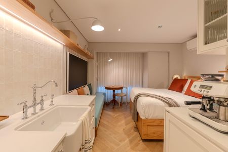 Studio à venda com 23m², 1 quarto e sem vaga Studio à venda com 23m², 1 quarto e sem vagaStudio