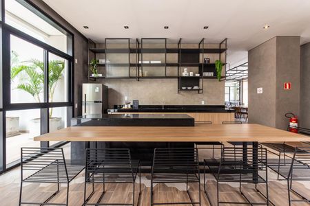 Studio para alugar com 37m², 1 quarto e sem vaga Studio para alugar com 37m², 1 quarto e sem vagaEspaço Gourmet