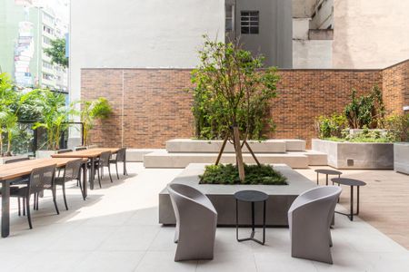 Studio para alugar com 37m², 1 quarto e sem vaga Studio para alugar com 37m², 1 quarto e sem vagaLazer Externo