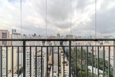 Studio para alugar com 37m², 1 quarto e sem vaga Studio para alugar com 37m², 1 quarto e sem vagaVaranda
