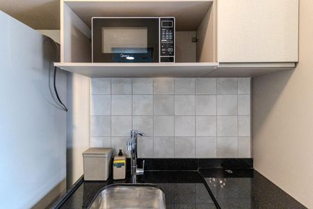 Studio para alugar com 37m², 1 quarto e sem vaga Studio para alugar com 37m², 1 quarto e sem vagaCozinha