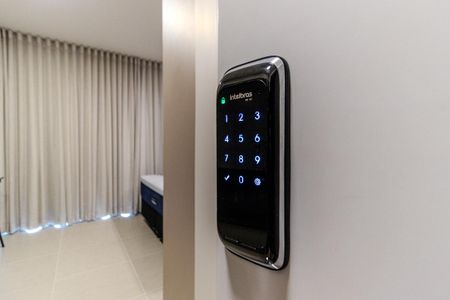 Studio para alugar com 37m², 1 quarto e sem vaga Studio para alugar com 37m², 1 quarto e sem vagaFechadura Eletrônica