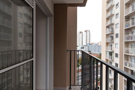 Varanda de apartamento à venda com 2 quartos, 37m² em Bom Retiro, São Paulo