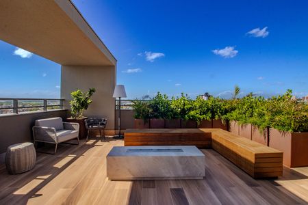 Studio para alugar com 30m², 1 quarto e 1 vagaRooftop