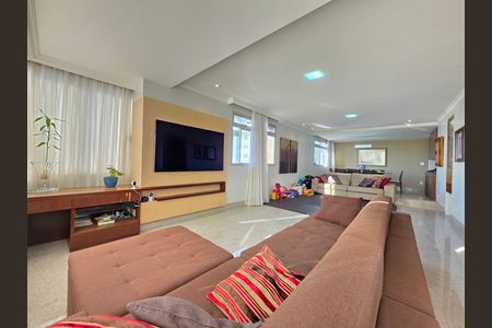 Sala  de apartamento à venda com 4 quartos, 180m² em Gutierrez, Belo Horizonte