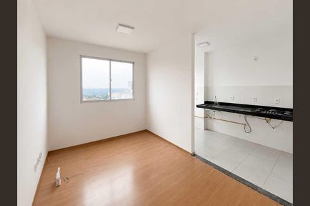 Cozinha de apartamento para alugar com 2 quartos, 43m² em Chácara São Pedro, Aparecida de Goiânia