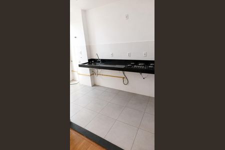 Cozinha de apartamento para alugar com 2 quartos, 43m² em Chácara São Pedro, Aparecida de Goiânia