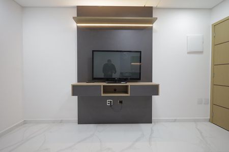 Sala de apartamento para alugar com 2 quartos, 50m² em Vila Assunção, Santo André