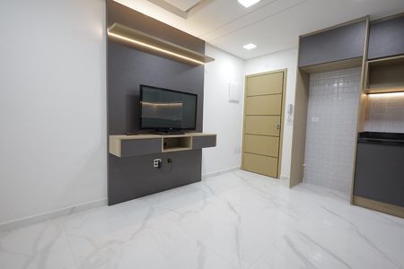 Sala de apartamento para alugar com 2 quartos, 50m² em Vila Assunção, Santo André