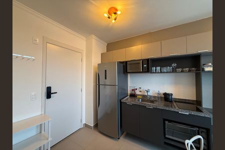 Sala/Cozinha de apartamento para alugar com 1 quarto, 25m² em Centro Histórico de São Paulo, São Paulo