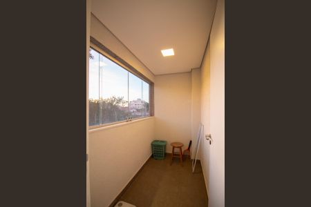 Varanda da Suíte de apartamento à venda com 3 quartos, 120m² em Santa Rosa, Belo Horizonte
