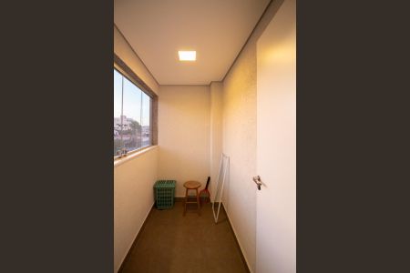 Varanda da Suíte de apartamento à venda com 3 quartos, 120m² em Santa Rosa, Belo Horizonte