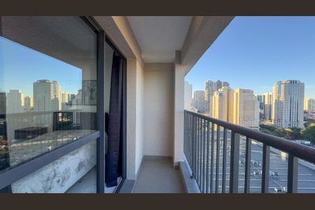 Varanda do studio de kitnet/studio à venda com 1 quarto, 24m² em Vila Cordeiro, São Paulo