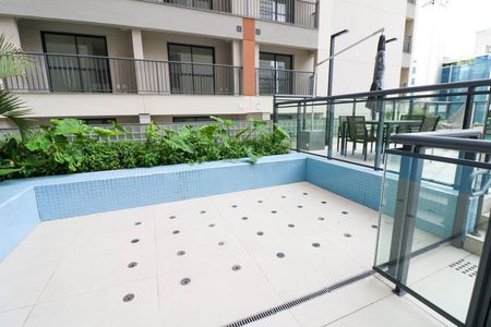 Área comum de kitnet/studio à venda com 1 quarto, 24m² em Vila Cordeiro, São Paulo