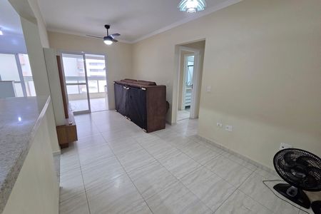 Sala de apartamento para alugar com 2 quartos, 83m² em Vila Tupi, Praia Grande