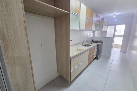 Cozinha de apartamento para alugar com 2 quartos, 83m² em Vila Tupi, Praia Grande