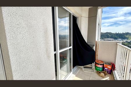 Varanda da Sala de apartamento para alugar com 2 quartos, 48m² em Vila Galvão, Guarulhos