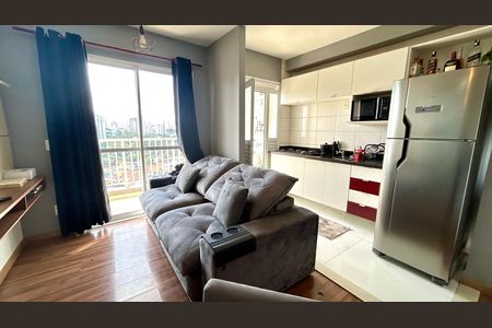 Sala de apartamento para alugar com 2 quartos, 48m² em Vila Galvão, Guarulhos