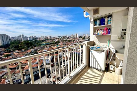 Varanda da Sala de apartamento para alugar com 2 quartos, 48m² em Vila Galvão, Guarulhos