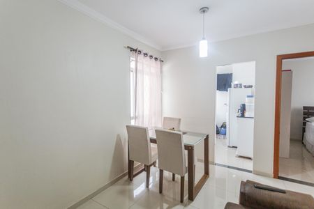 Sala de apartamento à venda com 2 quartos, 48m² em Santa Cruz, Belo Horizonte