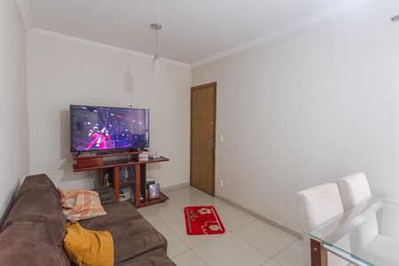 Sala de apartamento à venda com 2 quartos, 48m² em Santa Cruz, Belo Horizonte