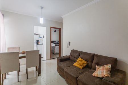 Sala de apartamento à venda com 2 quartos, 48m² em Santa Cruz, Belo Horizonte
