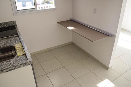 Cozinha de apartamento para alugar com 1 quarto, 35m² em Cidade Mãe do Céu, São Paulo