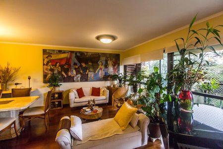 Sala  de apartamento para alugar com 3 quartos, 168m² em Alphaville, Barueri