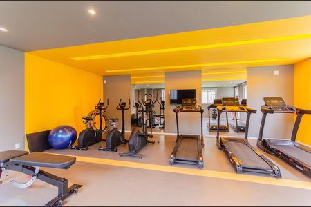 Apartamento para alugar com 34m², 2 quartos e sem vaga Apartamento para alugar com 34m², 2 quartos e sem vagaÁrea comum - Academia