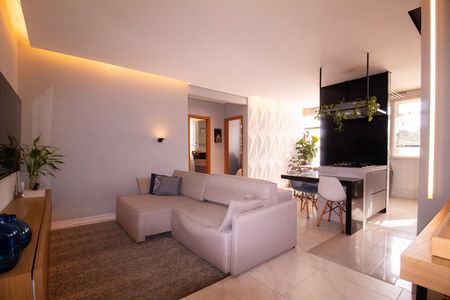 Sala de Estar de apartamento para alugar com 2 quartos, 62m² em Palmeiras, Belo Horizonte