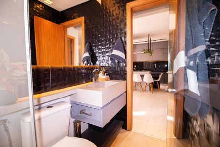 Apartamento para alugar com 62m², 2 quartos e 2 vagas Apartamento para alugar com 62m², 2 quartos e 2 vagasBanheiro da Social