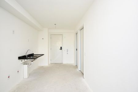 Studio à venda com 28m², 1 quarto e sem vaga Studio à venda com 28m², 1 quarto e sem vagaSala