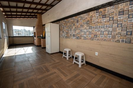 Casa para alugar com 250m², 2 quartos e 3 vagas Casa para alugar com 250m², 2 quartos e 3 vagasÁrea comum - Churrasqueira