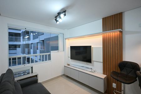 Sala de apartamento para alugar com 1 quarto, 27m² em Vila Sonia, São Paulo