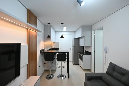 Sala de apartamento para alugar com 1 quarto, 27m² em Vila Sonia, São Paulo