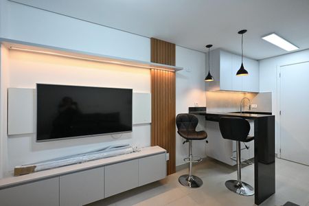 Sala de apartamento para alugar com 1 quarto, 27m² em Vila Sonia, São Paulo