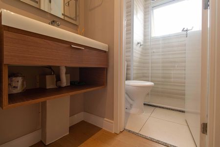 Studio para alugar com 40m², 1 quarto e 1 vaga Studio para alugar com 40m², 1 quarto e 1 vagaBanheiro