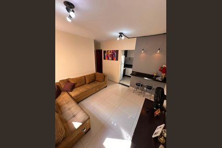 Sala de apartamento à venda com 2 quartos, 55m² em Vera Cruz, Belo Horizonte