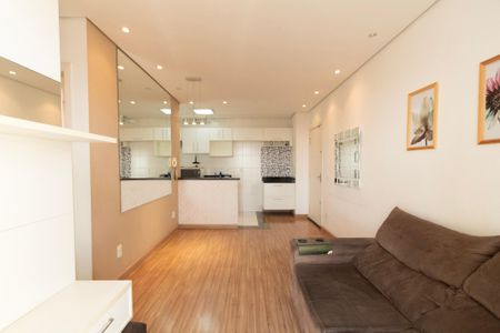 Sala  de apartamento para alugar com 2 quartos, 50m² em Wanel Ville, Sorocaba