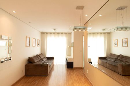 Sala  de apartamento para alugar com 2 quartos, 50m² em Wanel Ville, Sorocaba