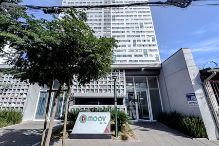 Apartamento para alugar com 38m², 2 quartos e sem vagaFachada com Plaquinha