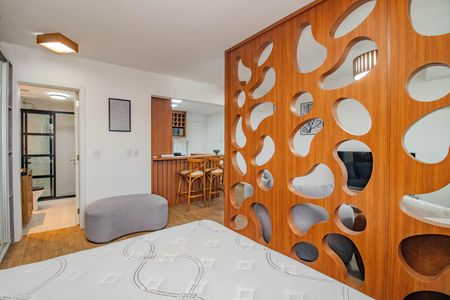 Studio para alugar com 42m², 1 quarto e 2 vagas Studio para alugar com 42m², 1 quarto e 2 vagasLoft