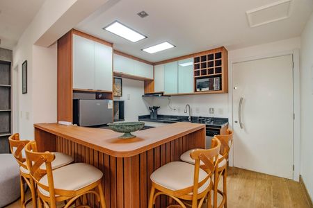 Cozinha de kitnet/studio para alugar com 1 quarto, 42m² em Auxiliadora, Porto Alegre