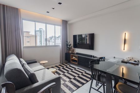 Sala de apartamento para alugar com 2 quartos, 64m² em Anchieta, Belo Horizonte