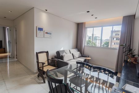 Sala de apartamento para alugar com 2 quartos, 64m² em Anchieta, Belo Horizonte